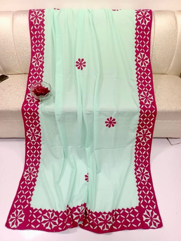 APPLIC HANDMADE CHADAR  COLLECTION 2k24 - Image 12