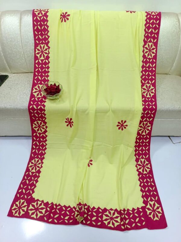 APPLIC HANDMADE CHADAR  COLLECTION 2k24 - Image 5