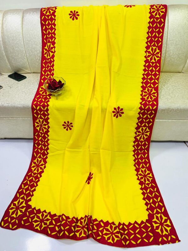 APPLIC HANDMADE CHADAR  COLLECTION 2k24 - Image 3