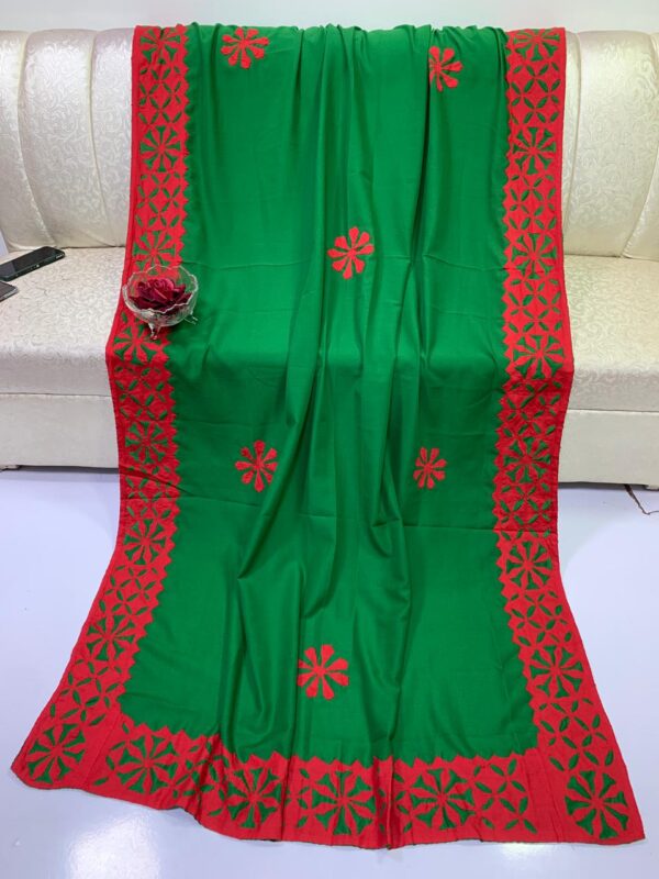 APPLIC HANDMADE CHADAR  COLLECTION 2k24 - Image 2