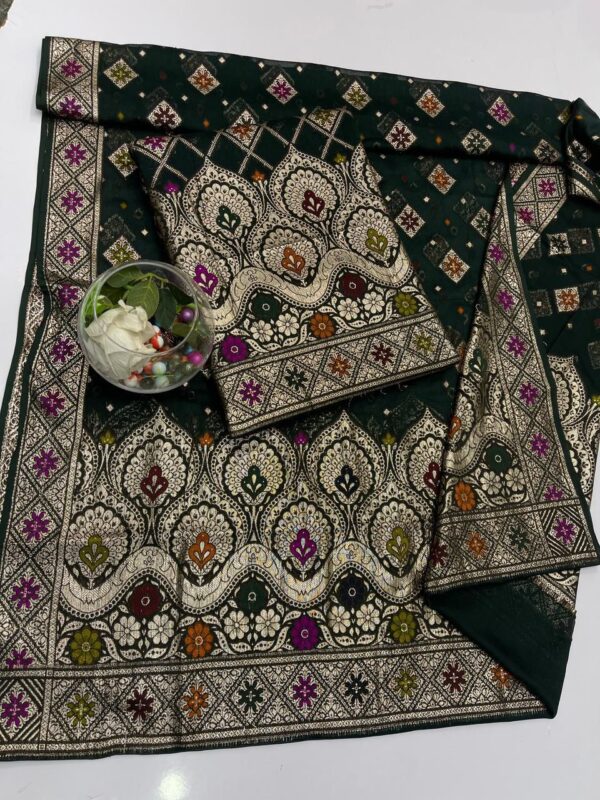 *BEAUTIFUL PURE JAMAWAR COLLECTION*