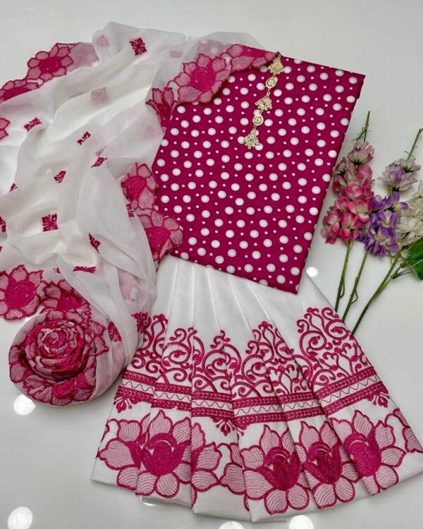 Polka Dot Lawn Dress