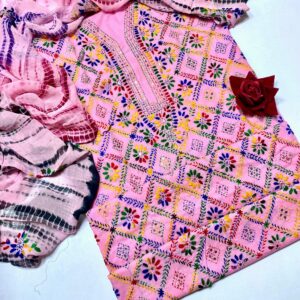 Phoolkari Lawn 3pc Dress