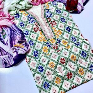 Phoolkari Lawn Dress