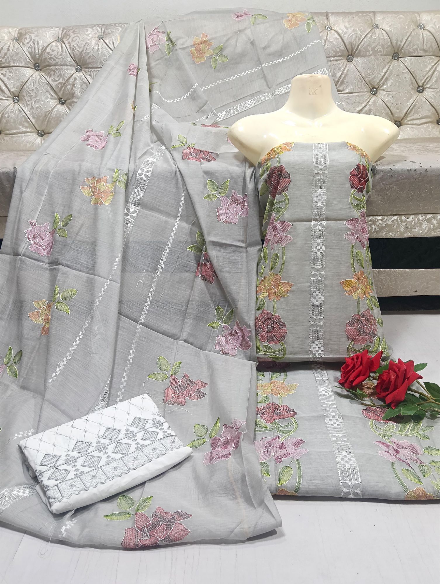 Tarkashi Pattern Paper cotton