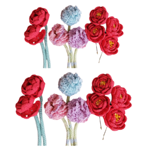 Crochet Flower Bunch