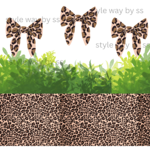 Tiger Set Border with Tie