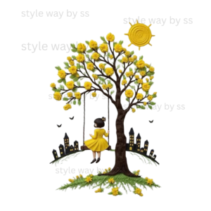 swings in yellow theme