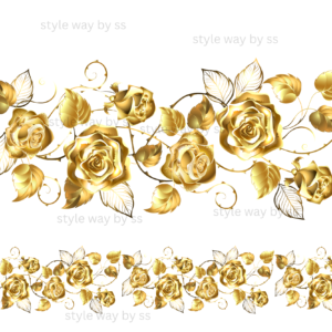 Golden Flower Border