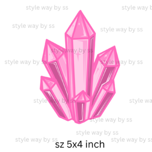 Pink Crystal digital paint